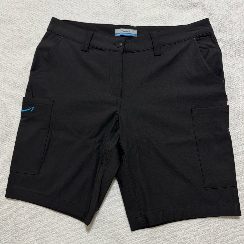 Amazon Luly Yang DSP Women’s Black Size L Stretch Uniform Cargo Shorts